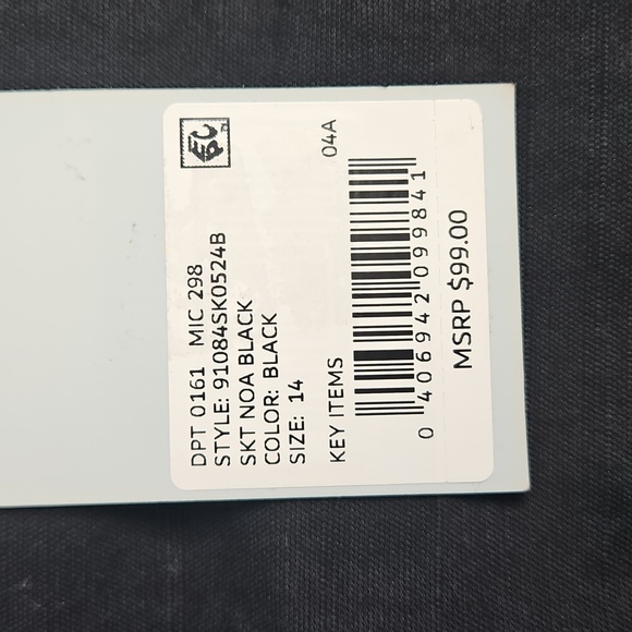 Antonio Melani Noa Mini Skirt: Black: Size- 14 - Picture 8 of 12